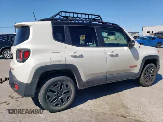 2018 Jeep Renegade Trailhawk with VIN ZACCJBCBXJPH56501, listed as a Copart auction lot 47811455 with 70,401 mi miles and Salvage Title. Bid and sale history available at carsss.com. Image 3.