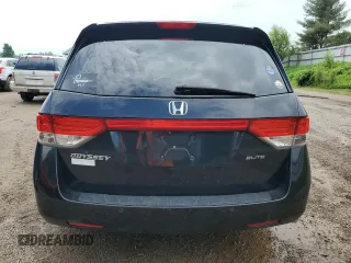 2015 Honda Odyssey Touring Elite with VIN 5FNRL5H9XFB058805, listed as a Copart auction lot 60433785 with 148,320 mi miles and Clean title. Bid and sale history available at DreamBid. Image 6.