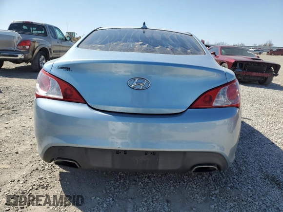 2011 Hyundai Genesis Coupe z VIN KMHHT6KD7BU053833, wystawiony jako Copart lot #49033315 z przebiegiem 131 288 mil mil oraz Szkoda całkowita • Salvage title. Historia ofert i sprzedaży dostępna na DreamBid. Obrazek 6.