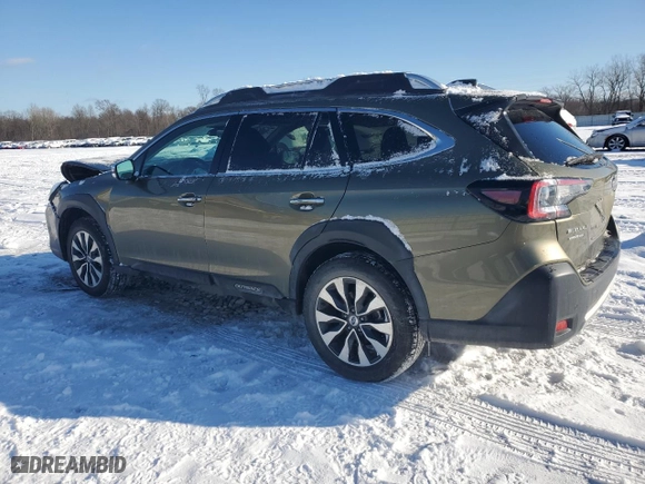 2024 Subaru Outback Touring with VIN 4S4BTAPC9R3142201, listed as a Copart auction lot 89258685 with 22,700 mi miles and Salvage Title. Bid and sale history available at carsss.com. Image 2.