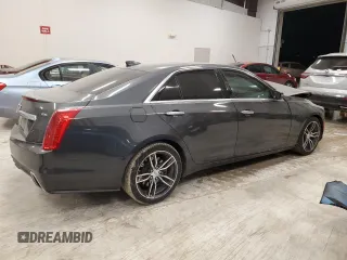 2017 Cadillac CTS Luxury RWD with VIN 1G6AR5SS6H0144737, listed as a Copart auction lot 47056045 with 42,688 mi miles and Salvage Title. Bid and sale history available at DreamBid. Image 3.