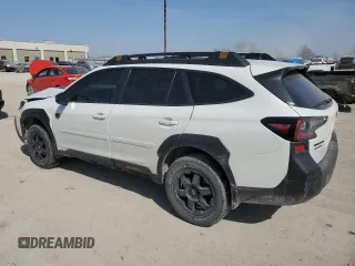 2023 Subaru Outback Wilderness with VIN 4S4BTGUDXP3111827, listed as a Copart auction lot 48702075 with 52,628 mi miles and Salvage title. Bid and sale history available at DreamBid. Image 2.