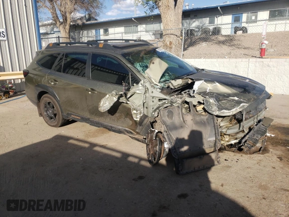 2022 Subaru Outback Wilderness with VIN 4S4BTGUD1N3190821, listed as a Copart auction lot 50835065 with 43,257 mi miles and Salvage Title. Bid and sale history available at DreamBid. Image 4.