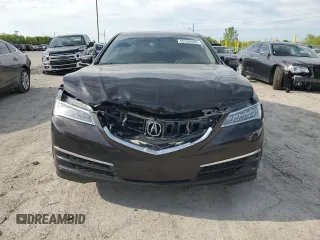 2015 Acura TLX V6 with VIN 19UUB2F32FA009747, listed as a Copart auction lot 55556435 with 83,592 mi miles and Salvage title. Bid and sale history available at DreamBid. Image 5.