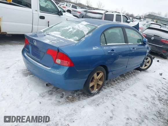 2007 Honda Civic EX with VIN 1HGFA16887L067241, listed as a IAAI auction lot 41336053 with Not Provided miles and . Bid and sale history available at DreamBid. Image 4.