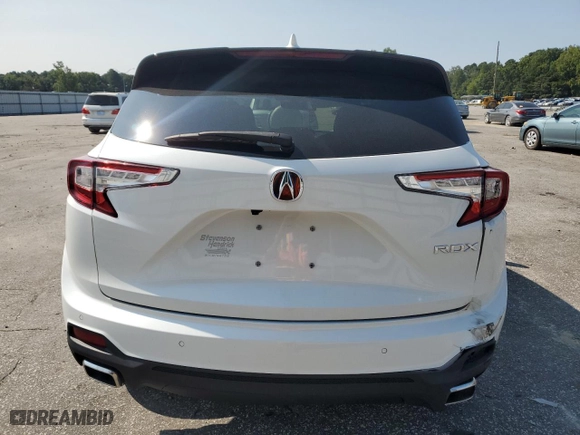 2022 Acura RDX w/Technology Package with VIN 5J8TC1H5XNL007460, listed as a Copart auction lot 70968794 with 24,066 mi miles and Salvage Title. Bid and sale history available at carsss.com. Image 6.