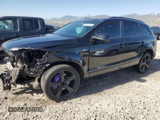 2014 Audi Q7 Premium z VIN WA1CGAFE8ED007421, wystawiony jako Copart lot #58185105 z przebiegiem 134 606 mil mil oraz Szkoda całkowita • Salvage title. Historia ofert i sprzedaży dostępna na DreamBid. Obrazek 1.