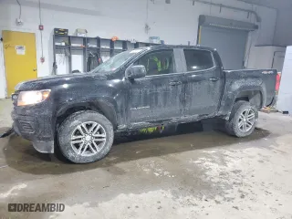 2021 Chevrolet Colorado 4WD Work Truck with VIN 1GCGTBENXM1287918, listed as a Copart auction lot 42219535 with 31,677 mi miles and Salvage Title. Bid and sale history available at carsss.com. Image 1.
