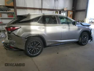 2020 Lexus RX 450h F Sport Performance z VIN 2T2YGMDA7LC044155, wystawiony jako Copart lot #78403684 z przebiegiem 165 656 mil mil oraz Szkoda całkowita • Salvage title. Historia ofert i sprzedaży dostępna na DreamBid. Obrazek 3.