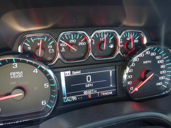 2016 Chevrolet Silverado 1500 LT with VIN 1GCRCREC3GZ201984, listed as a IAAI auction lot 41458298 with 95,327 mi miles. Bid and sale history available at carsss.com. Image 7.