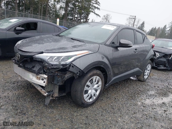 2020 Toyota C-HR LE with VIN JTNKHMBX5L1082286, listed as a IAAI auction lot 41837434 with 57,910 mi miles. Bid and sale history available at carsss.com. Image 18.