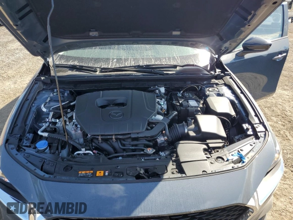 2025 Mazda 3 S Carbon Edition with VIN 3MZBPBCM4SM454067, listed as a Copart auction lot 43981255 with 2,396 mi miles and Clean Title. Bid and sale history available at DreamBid. Image 11.