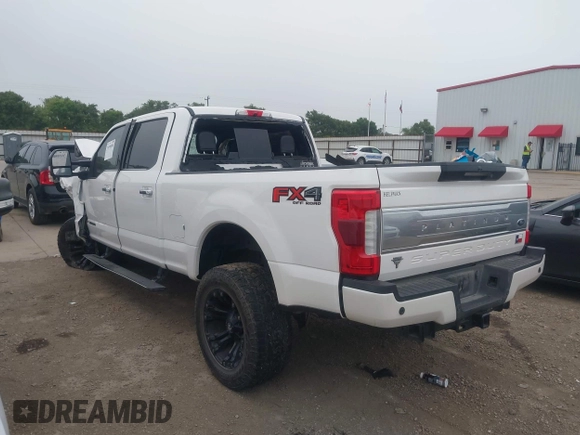 2019 Ford F-250 XL with VIN 1FT7W2BT7KEE01924, listed as a IAAI auction lot 39198800 with 58,042 mi miles and . Bid and sale history available at DreamBid. Image 3.