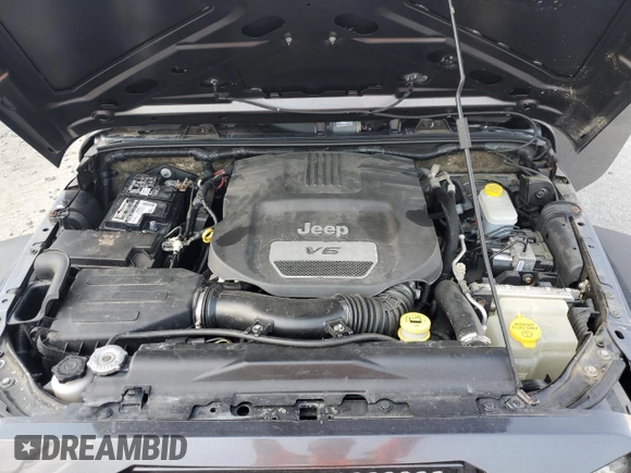 2017 Jeep Wrangler Sport with VIN 1C4AJWAG9HL721332, listed as a Copart auction lot 63459185 with 143,608 mi miles and Salvage title. Bid and sale history available at DreamBid. Image 11.