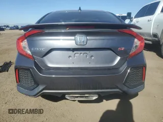 2018 Honda Civic Si with VIN 2HGFC1E57JH704397, listed as a Copart auction lot 51868535 with 44,620 mi miles and Salvage Title. Bid and sale history available at DreamBid. Image 6.