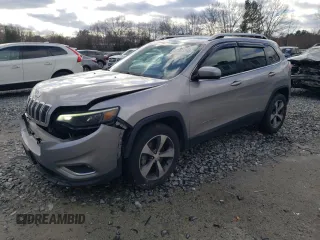 2019 Jeep Cherokee High Altitude with VIN 1C4PJMDX6KD246055, listed as a Copart auction lot 52301765 with 123,271 mi miles and Salvage title. Bid and sale history available at DreamBid. Image 1.