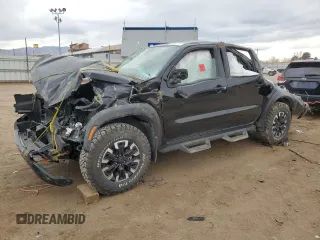 2023 Nissan Frontier SV with VIN 1N6ED1EK7PN626097, listed as a Copart auction lot 44802715 with 0 mi miles and Salvage Title. Bid and sale history available at carsss.com. Image 1.
