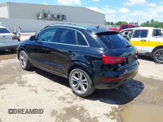2016 Audi Q3 Premium Plus with VIN WA1BFCFS7GR002491, listed as a IAAI auction lot 42184078 with 161,186 mi miles and . Bid and sale history available at DreamBid. Image 3.