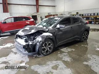 2018 Toyota C-HR XLE with VIN JTNKHMBX3J1007079, listed as a Copart auction lot 45449385 with 126,959 mi miles and Salvage Title. Bid and sale history available at carsss.com. Image 1.