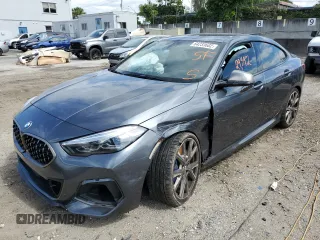 2020 BMW 2 Series M235i xDrive with VIN WBA13AL05L7F65286, listed as a Copart auction lot 64233602 with 29,392 mi miles and . Bid and sale history available at carsss.com. Image 2.