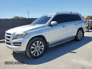 2013 Mercedes-Benz GL-Class GL 450 with VIN 4JGDF7CE3DA129863, listed as a Copart auction lot 49887945 with 123,899 mi miles and Salvage Title. Bid and sale history available at carsss.com. Image 1.