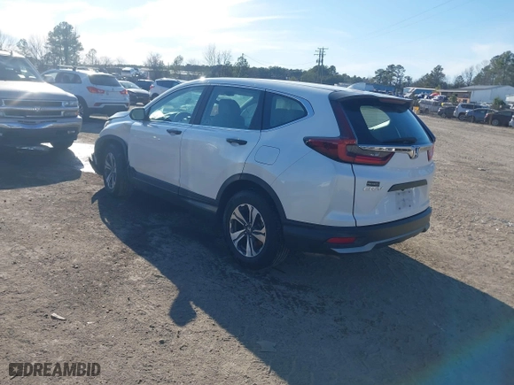 2021 Honda CR-V LX with VIN 5J6RW1H23ML007752, listed as a IAAI auction lot 41637177 with 75,143 mi miles. Bid and sale history available at carsss.com. Image 3.