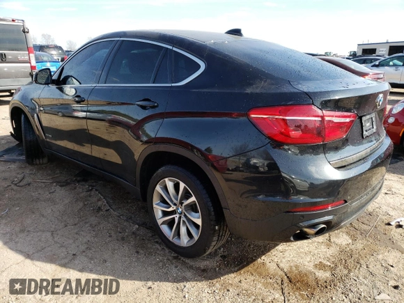 2017 BMW X6 xDrive35i with VIN 5UXKU2C53H0N85439, listed as a Copart auction lot 47796703 with 88,266 mi miles. Bid and sale history available at carsss.com. Image 2.