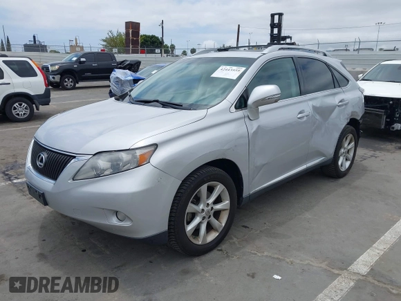 2010 Lexus RX 350 z VIN 2T2ZK1BA4AC032983, wystawiony jako IAAI lot #42443559 z przebiegiem 209 650 mil mil oraz . Historia ofert i sprzedaży dostępna na DreamBid. Obrazek 2.