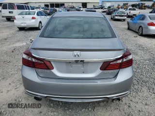 2016 Honda Accord Sport with VIN 1HGCR2F5XGA065526, listed as a Copart auction lot 58016535 with 79,328 mi miles and Salvage title. Bid and sale history available at DreamBid. Image 6.