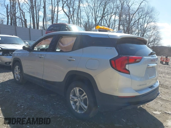 2020 GMC Terrain SLE with VIN 3GKALMEV7LL312254, listed as a IAAI auction lot 41865782 with 86,876 mi miles. Bid and sale history available at carsss.com. Image 3.