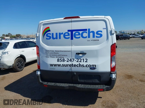 2021 Ford Transit with VIN 1FTBR1YG6MKA39997, listed as a IAAI auction lot 42228463 with 38,559 mi miles and . Bid and sale history available at DreamBid. Image 17.
