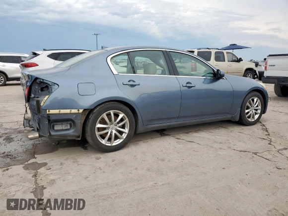 2008 Infiniti G35 Journey with VIN JNKBV61EX8M226024, listed as a Copart auction lot 60492915 with 172,313 mi miles and Salvage title. Bid and sale history available at DreamBid. Image 3.