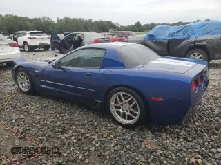 2004 Chevrolet Corvette Z06 with VIN 1G1YY12S045130166, listed as a Copart auction lot 74200864 with 69,691 mi miles and Salvage Title. Bid and sale history available at carsss.com. Image 2.