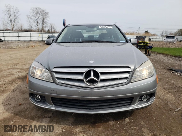2011 Mercedes-Benz C-Class C 300 Sport with VIN WDDGF8BB4BR134573, listed as a Copart auction lot 53039115 with 122,895 mi miles and Salvage Title. Bid and sale history available at carsss.com. Image 5.