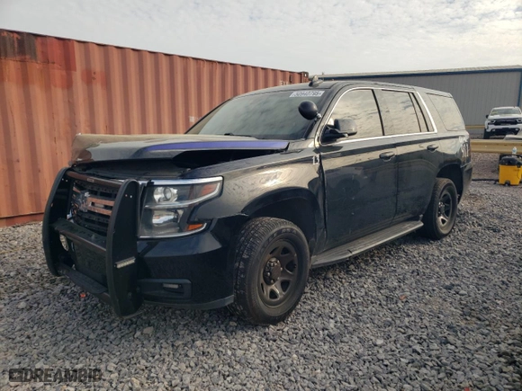 2020 Chevrolet Tahoe Commercial with VIN 1GNLCDEC9LR108980, listed as a Copart auction lot 50940795 with 65,738 mi miles and Salvage Title. Bid and sale history available at carsss.com. Image 1.