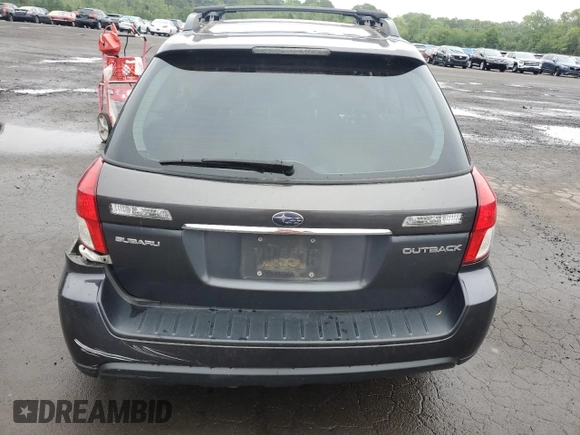 2008 Subaru Outback Limited with VIN 4S4BP62C087332713, listed as a Copart auction lot 61423345 with 66,076 mi miles and Salvage title. Bid and sale history available at DreamBid. Image 6.