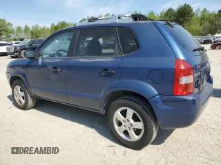2005 Hyundai Tucson GL with VIN KM8JM12B75U163964, listed as a Copart auction lot 53674845 with 111,665 mi miles and Clean Title. Bid and sale history available at carsss.com. Image 2.