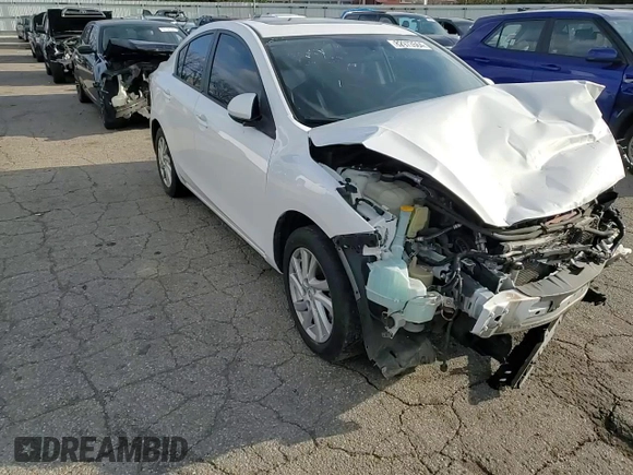 2012 Mazda 3 i Grand Touring with VIN JM1BL1W74C1664536, listed as a Copart auction lot 82973564 with 121,758 mi miles and Salvage Title. Bid and sale history available at carsss.com. Image 11.