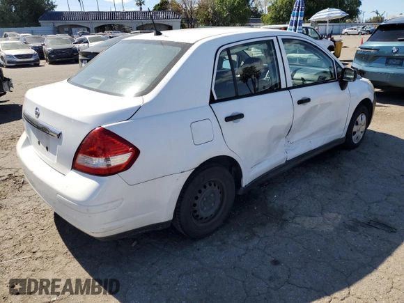 2009 Nissan Versa 1.6 with VIN 3N1CC11E69L484635, listed as a Copart auction lot 47447525 with 162,805 mi miles and Salvage Title. Bid and sale history available at carsss.com. Image 3.