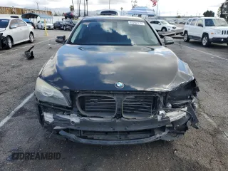 2012 BMW 7 Series 750i with VIN WBAKA8C57CDS99976, listed as a Copart auction lot 45202715 with 152,169 mi miles and Salvage title. Bid and sale history available at DreamBid. Image 5.