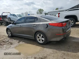 2015 Kia Optima LX with VIN 5XXGM4A74FG377802, listed as a Copart auction lot 51774195 with 176,105 mi miles and Salvage title. Bid and sale history available at DreamBid. Image 2.
