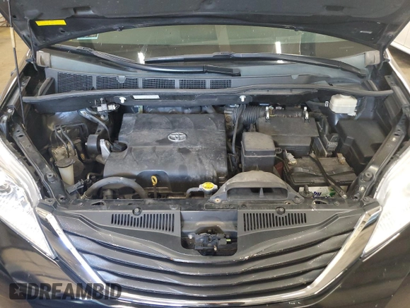 2011 Toyota Sienna LE AAS with VIN 5TDKK3DC0BS054584, listed as a Copart auction lot 55879075 with 217,989 mi miles and Salvage Title. Bid and sale history available at DreamBid. Image 12.