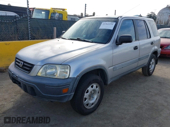 2001 Honda CR-V LX with VIN JHLRD284X1S008582, listed as a IAAI auction lot 41562251 with 280,099 mi miles. Bid and sale history available at carsss.com. Image 2.