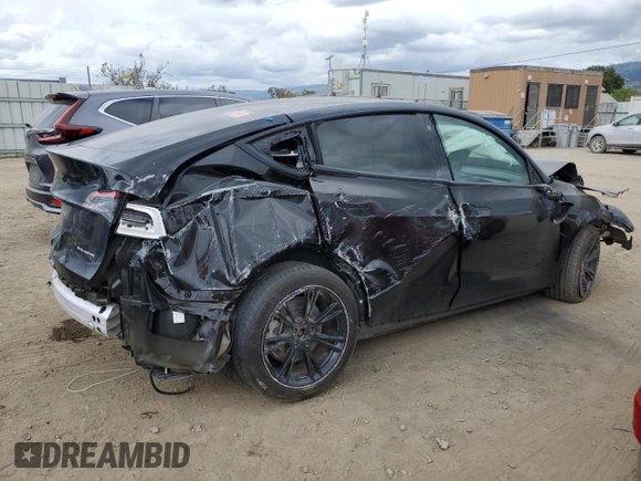 2021 Tesla Model Y Long Range z VIN 5YJYGDEE7MF093942, wystawiony jako Copart lot #54762425 z przebiegiem 20 492 mil mil oraz Szkoda całkowita • Salvage title. Historia ofert i sprzedaży dostępna na DreamBid. Obrazek 3.
