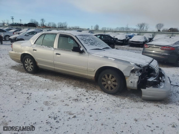 2006 Ford Crown Victoria LX with VIN 2FAFP74W56X134371, listed as a Copart auction lot 84034564 with 0 mi miles and Salvage Title. Bid and sale history available at carsss.com. Image 4.