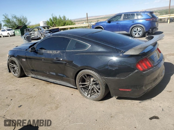 2017 Ford Mustang GT with VIN 1FA6P8CF0H5250508, listed as a Copart auction lot 53699755 with 80,288 mi miles and Salvage title. Bid and sale history available at DreamBid. Image 2.