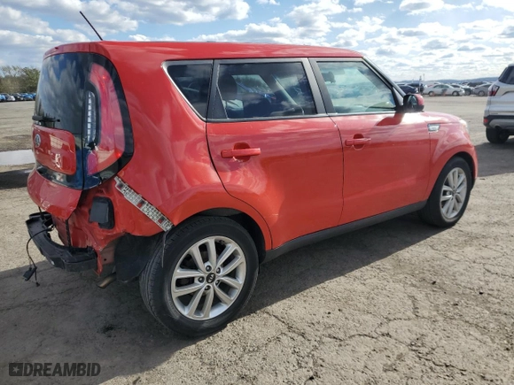 2018 Kia Soul + with VIN KNDJP3A57J7610658, listed as a Copart auction lot 52412975 with 129,255 mi miles and Salvage Title. Bid and sale history available at carsss.com. Image 3.