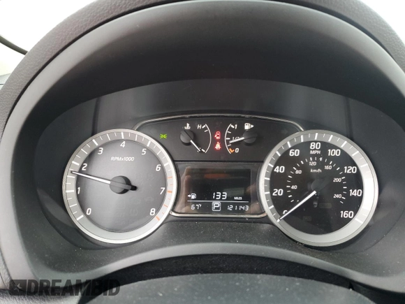 2014 Nissan Sentra SV with VIN 3N1AB7AP4EY284560, listed as a Copart auction lot 53787125 with 121,143 mi miles and Salvage Title. Bid and sale history available at DreamBid. Image 9.