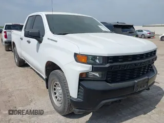2021 Chevrolet Silverado 1500 Work Truck with VIN 1GCRYAEF2MZ218039, listed as a IAAI auction lot 41895665 with 98,928 mi miles and . Bid and sale history available at DreamBid. Image 1.