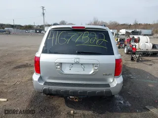 2005 Honda Pilot EX-L with NAVI with VIN 2HKYF18725H534538, listed as a IAAI auction lot 41677322 with 157,987 mi miles. Bid and sale history available at carsss.com. Image 16.